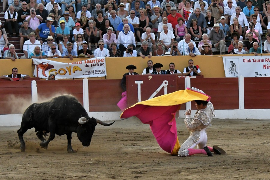 Ceret, 15 de julio de 2018. Corrida vespertina