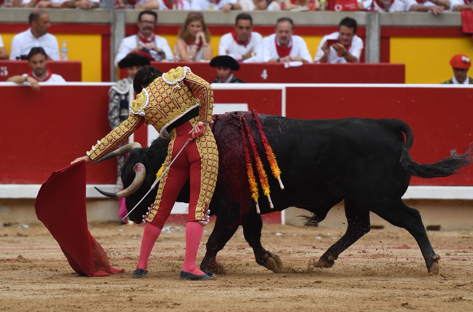 Pamplona - Corrida de toros - Sábado 7 de julio de 2018