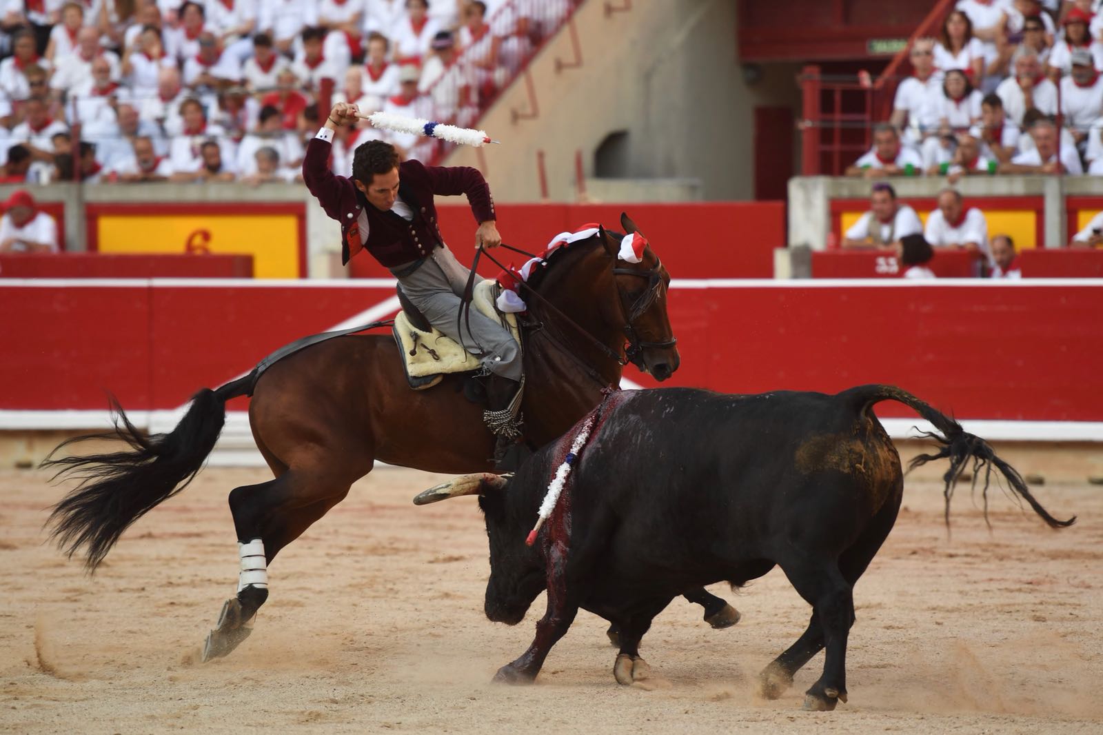 Pamplona - Corrida de rejones - Viernes 6 de julio de 2018