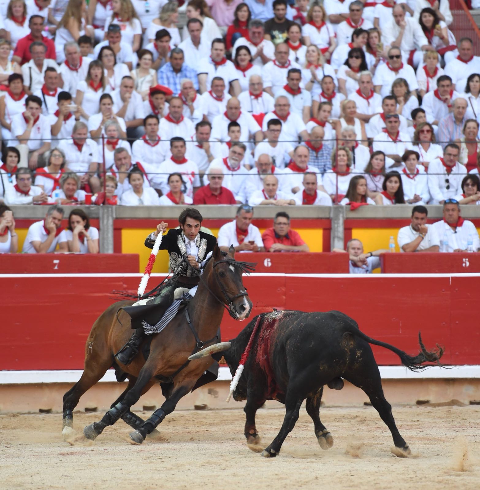 Pamplona - Corrida de rejones - Viernes 6 de julio de 2018