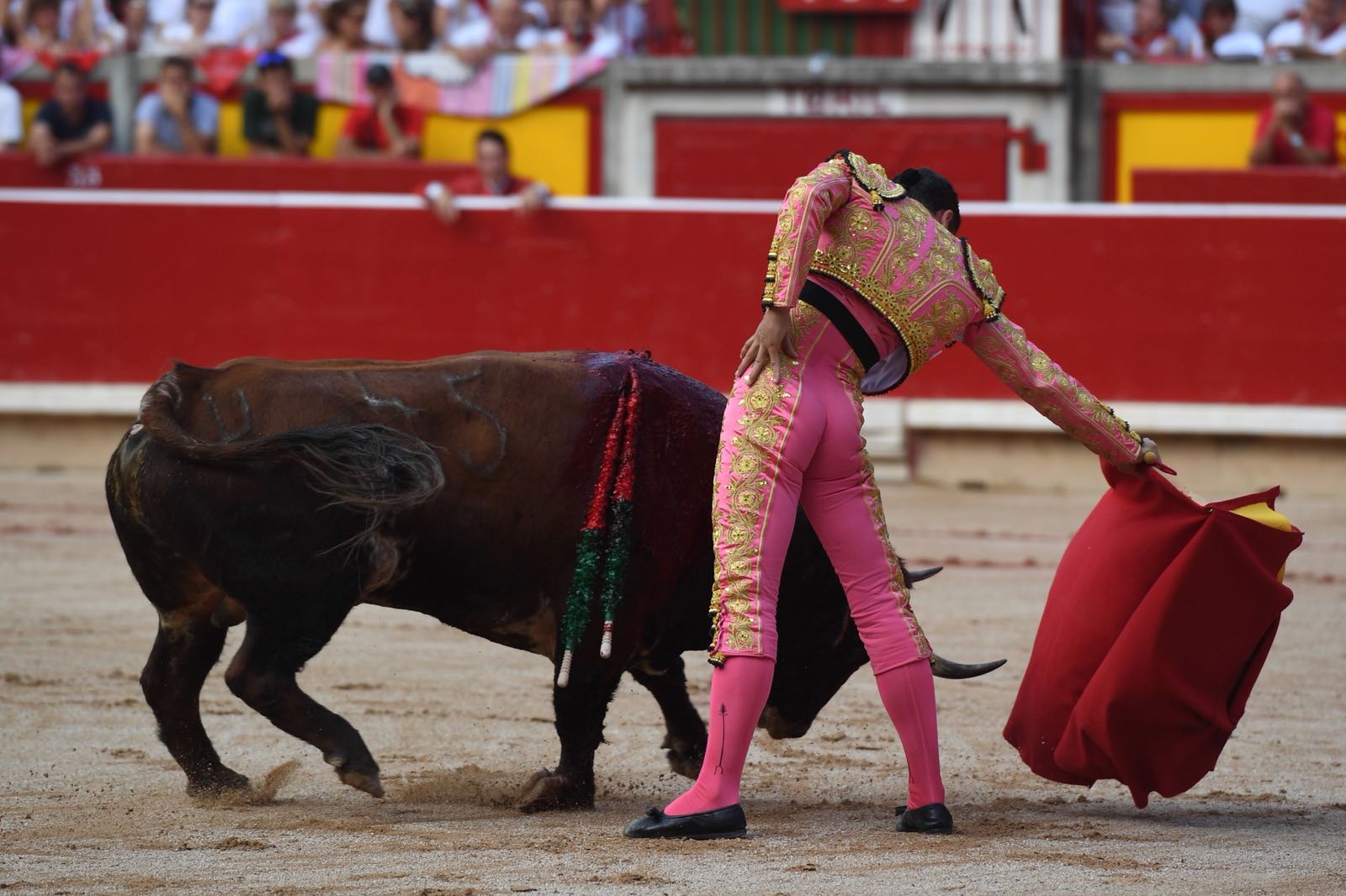 Pamplona, 9 de julio de 2018. Resumen gráfico de la tarde
