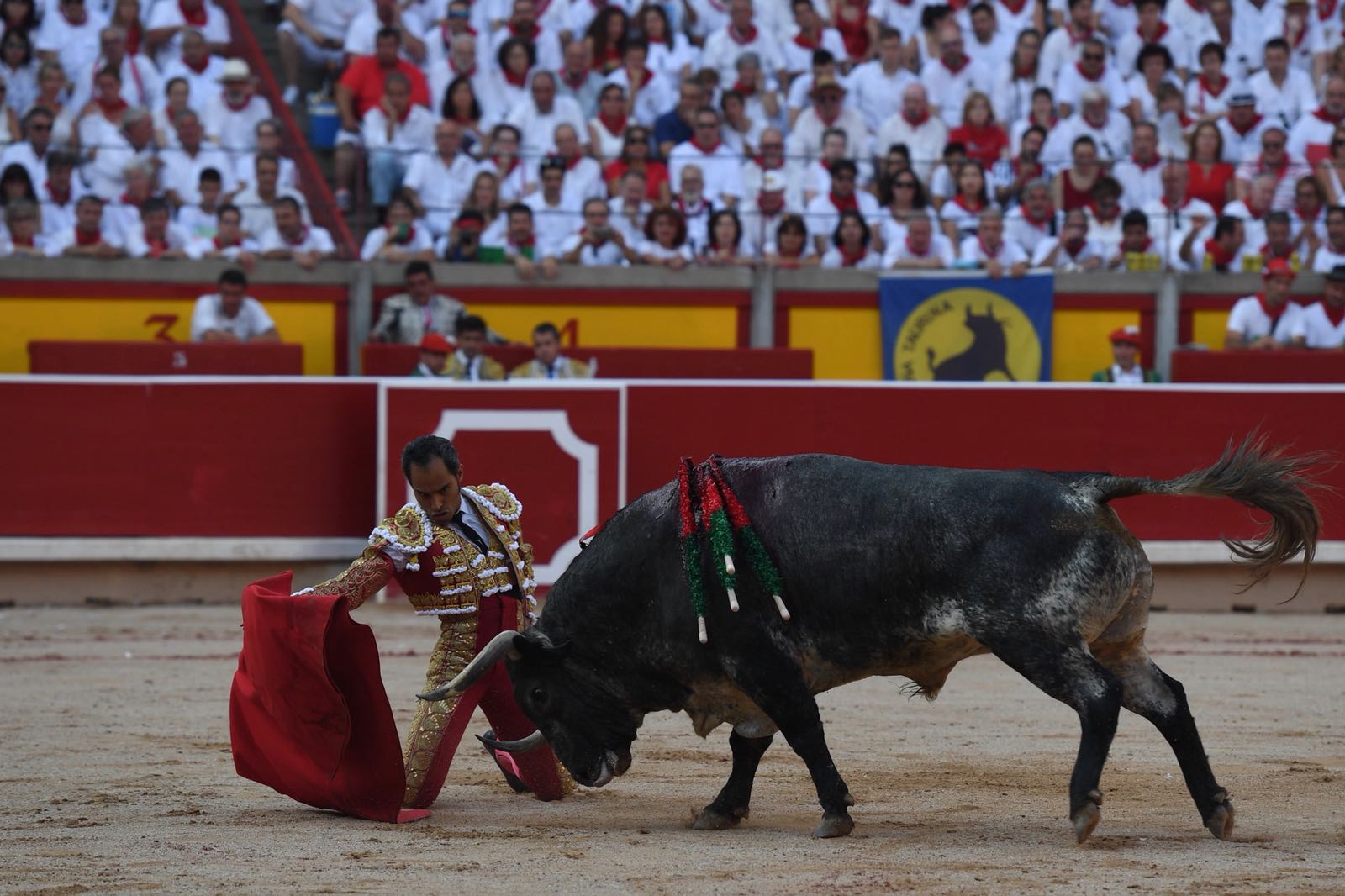 Pamplona, 9 de julio de 2018. Resumen gráfico de la tarde