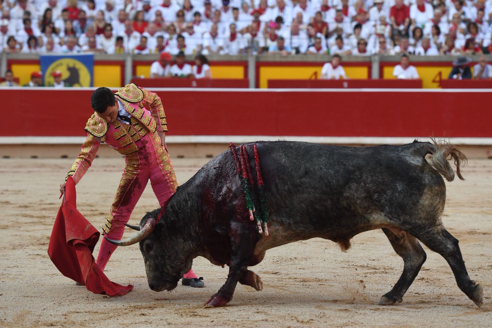 Pamplona, 9 de julio de 2018. Resumen gráfico de la tarde