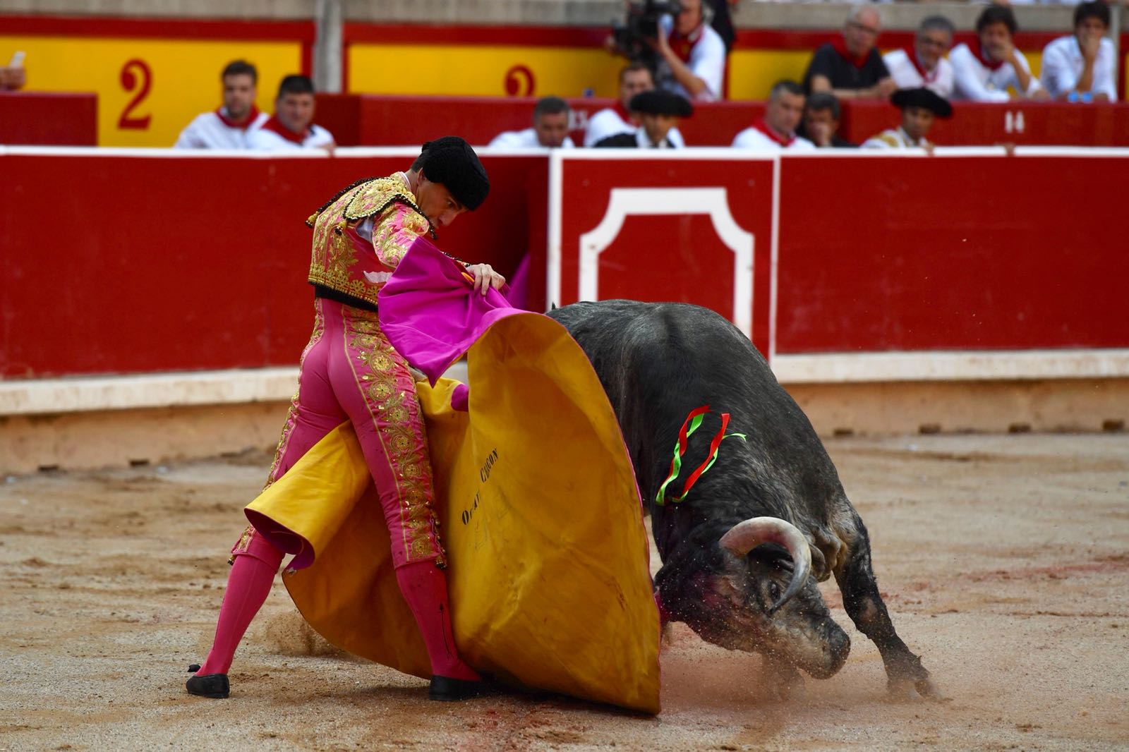 Pamplona, 9 de julio de 2018. Resumen gráfico de la tarde