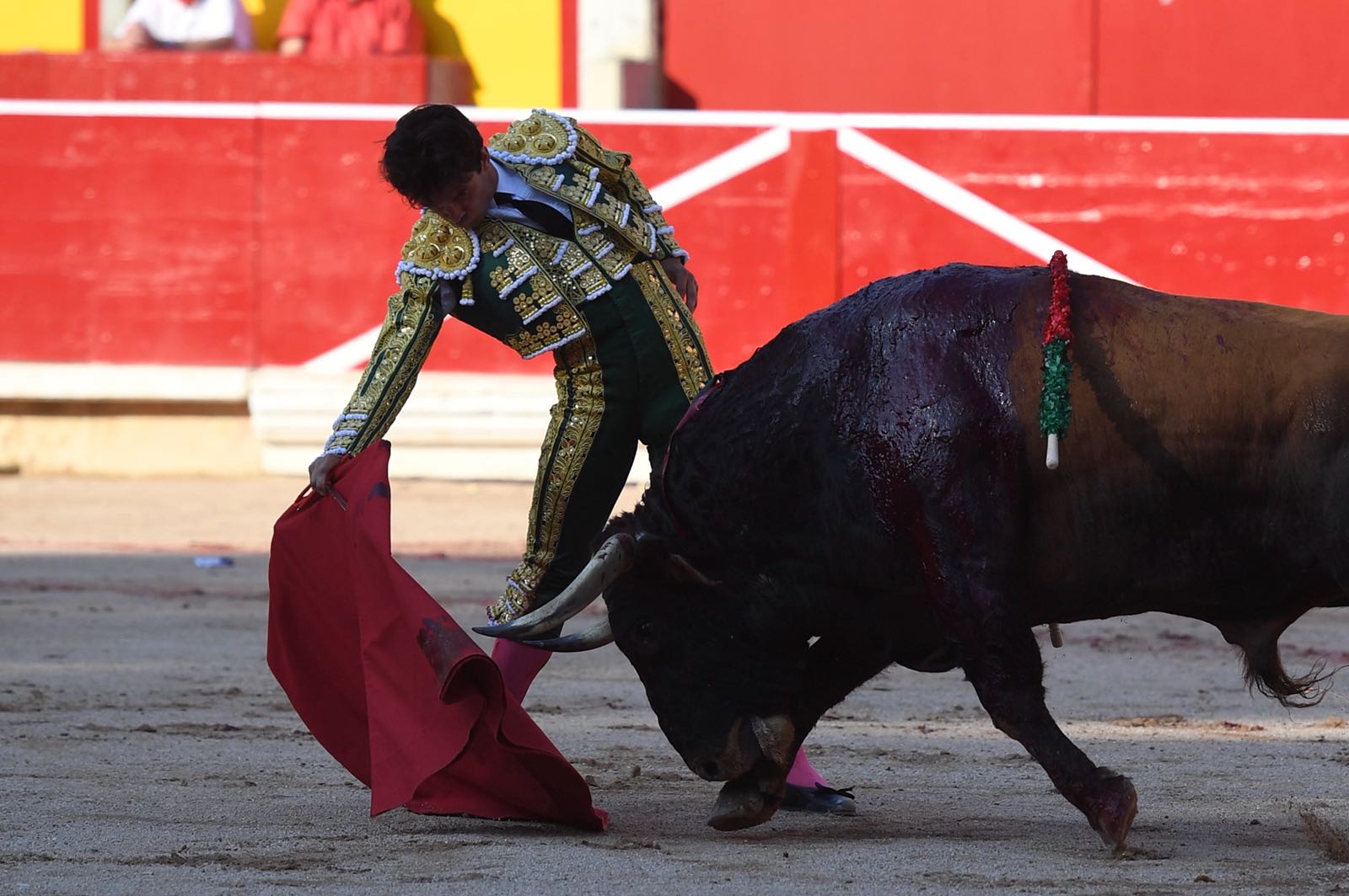 Pamplona, 9 de julio de 2018. Resumen gráfico de la tarde