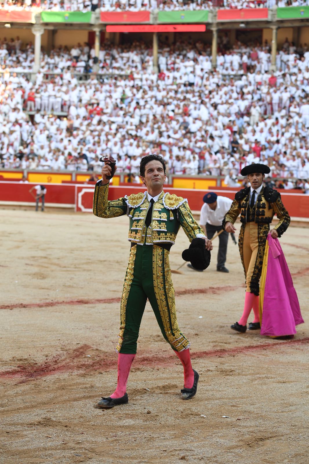 Pamplona, 9 de julio de 2018. Resumen gráfico de la tarde