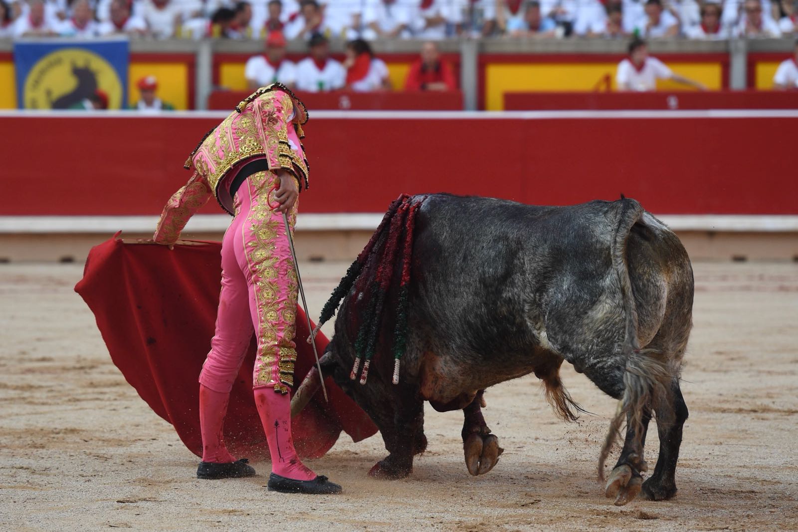 Pamplona, 9 de julio de 2018. Resumen gráfico de la tarde