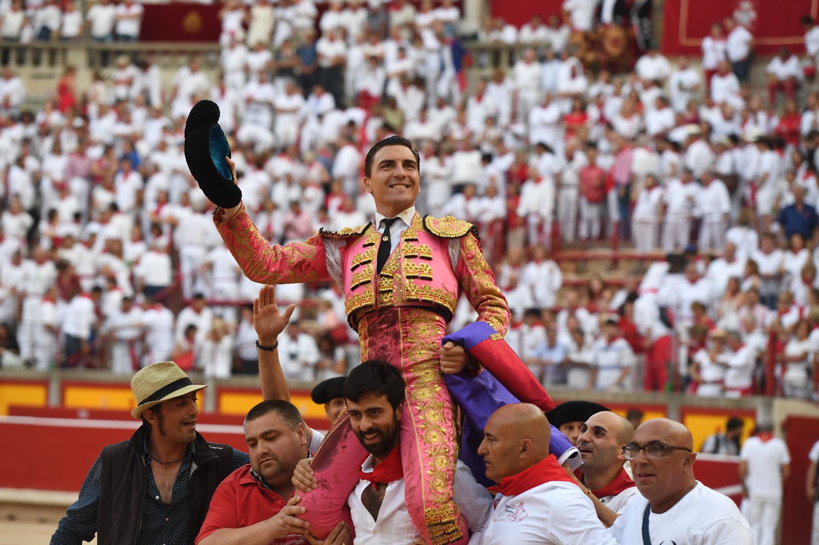 Pamplona, 9 de julio de 2018. Resumen gráfico de la tarde