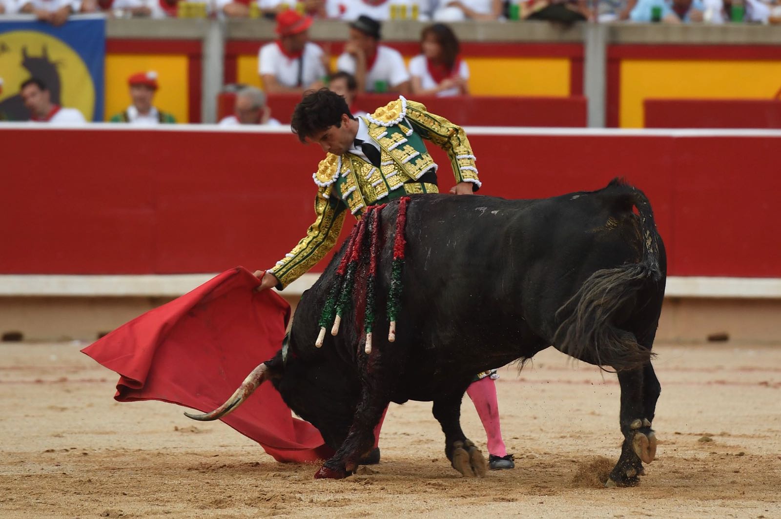 Pamplona, 9 de julio de 2018. Resumen gráfico de la tarde