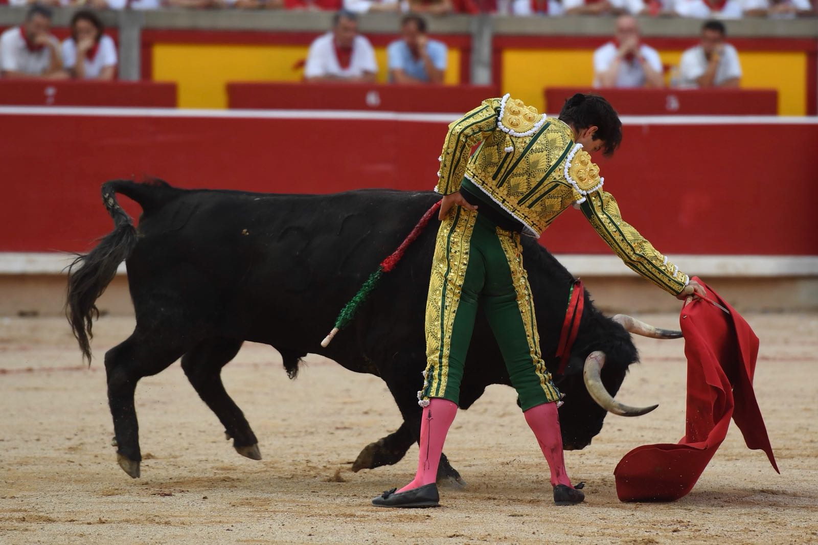 Pamplona, 9 de julio de 2018. Resumen gráfico de la tarde