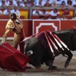 Pamplona, 10 de julio de 2018. Resumen gráfico de la corrida