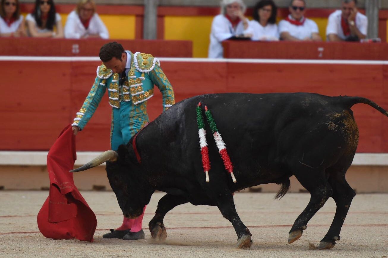 Pamplona, 11 de julio de 2018. Resumen gráfico de la corrida