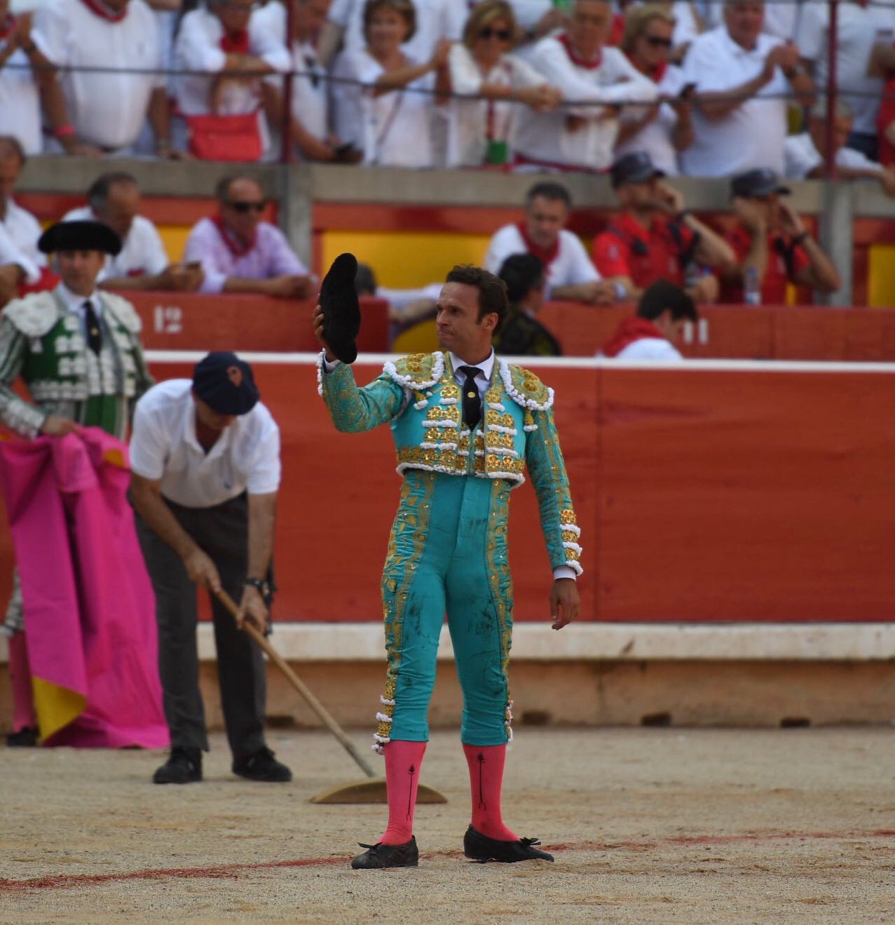 Pamplona, 11 de julio de 2018. Resumen gráfico de la corrida