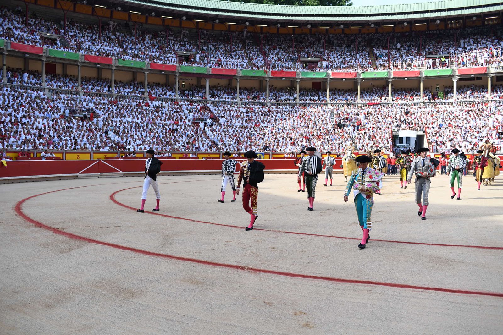 Pamplona, 11 de julio de 2018. Resumen gráfico de la corrida