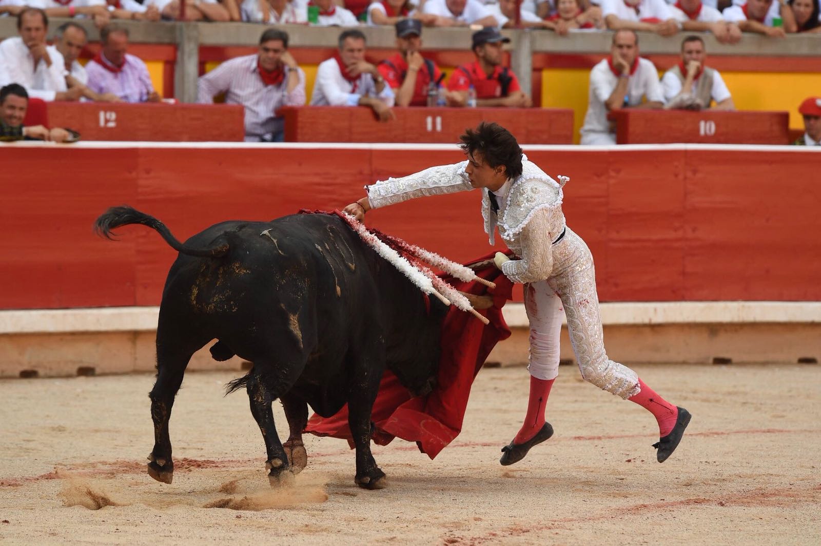 Pamplona, 11 de julio de 2018. Resumen gráfico de la corrida