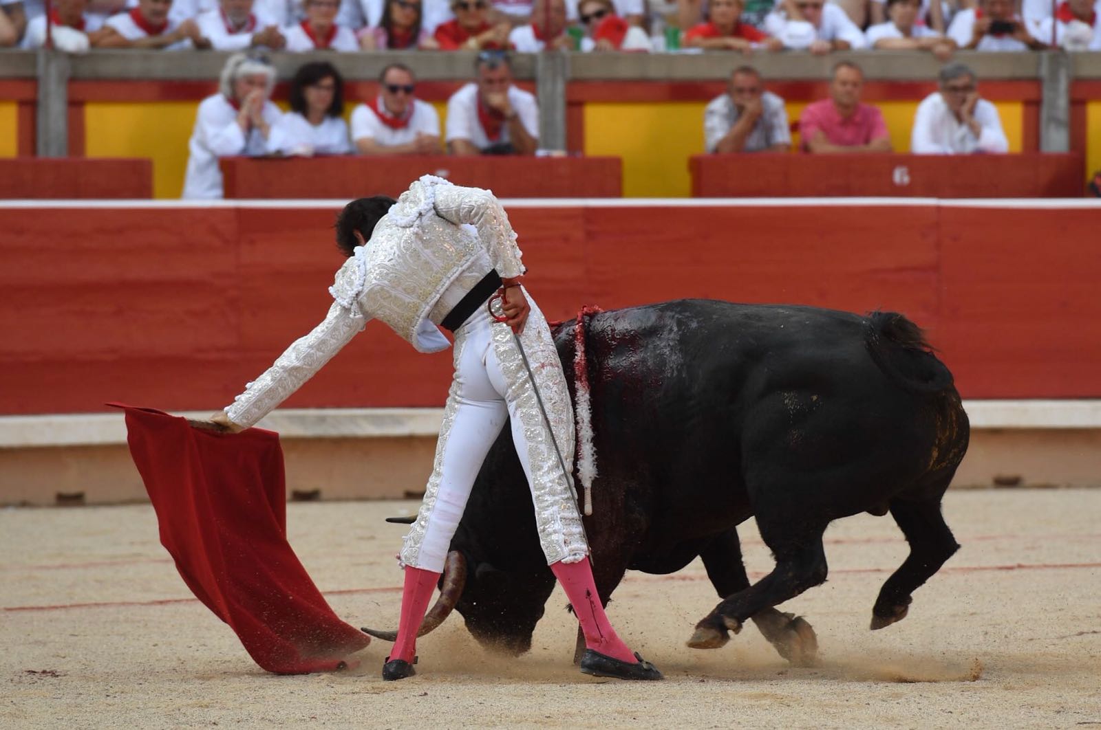 Pamplona, 11 de julio de 2018. Resumen gráfico de la corrida