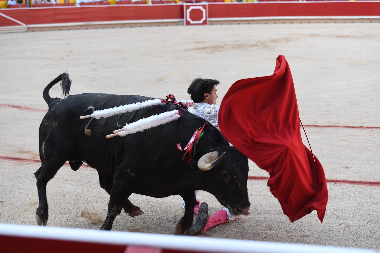 Pamplona, 11 de julio de 2018. Resumen gráfico de la corrida