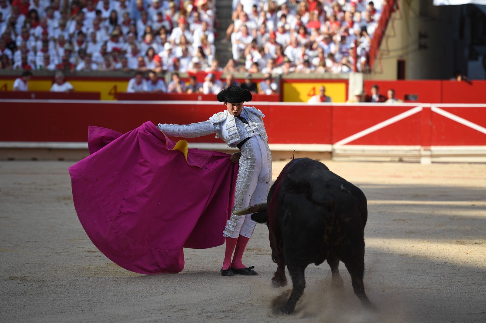 Pamplona, 11 de julio de 2018. Resumen gráfico de la corrida