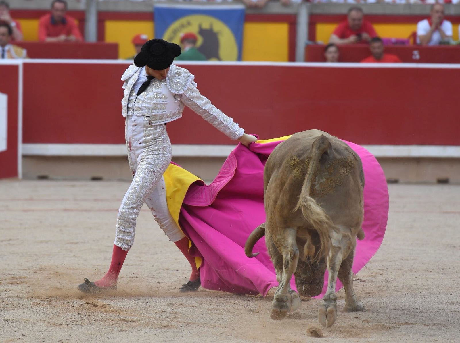 Pamplona, 11 de julio de 2018. Resumen gráfico de la corrida