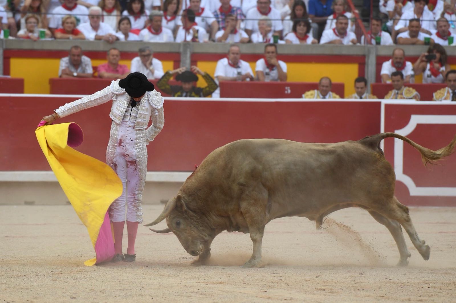 Pamplona, 11 de julio de 2018. Resumen gráfico de la corrida