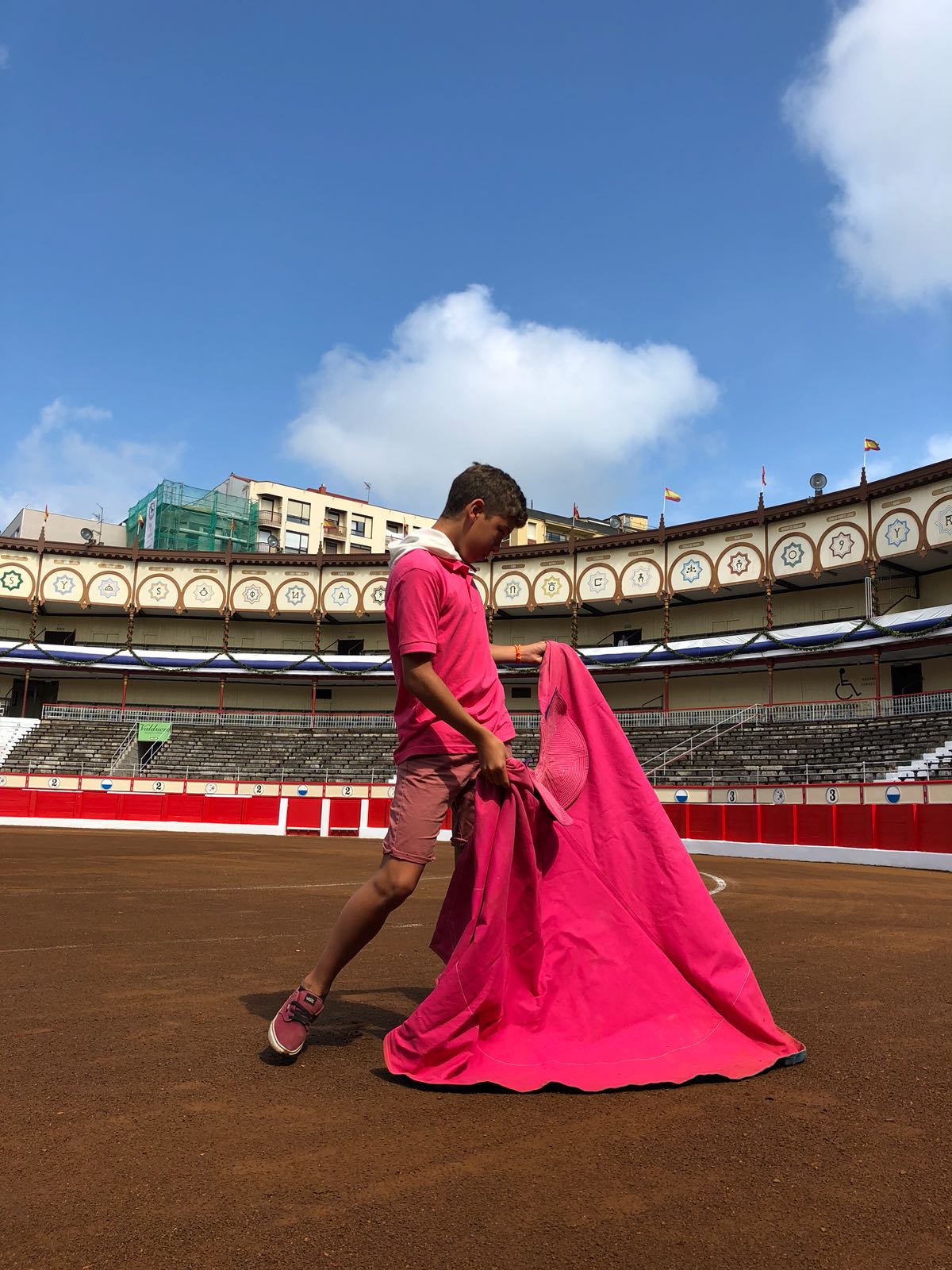 Actividad con Fortes y niños en Santander