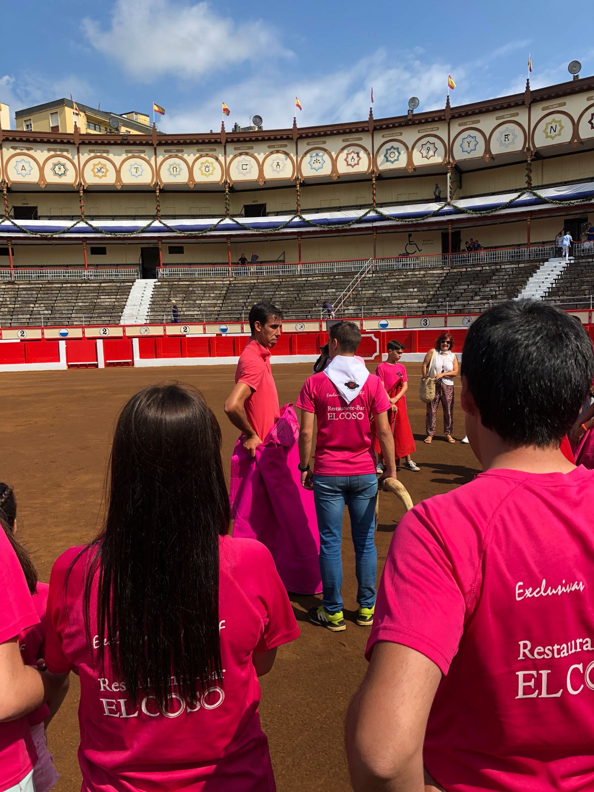 Actividad con Fortes y niños en Santander