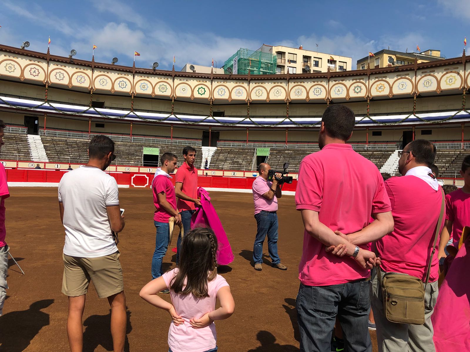 Actividad con Fortes y niños en Santander