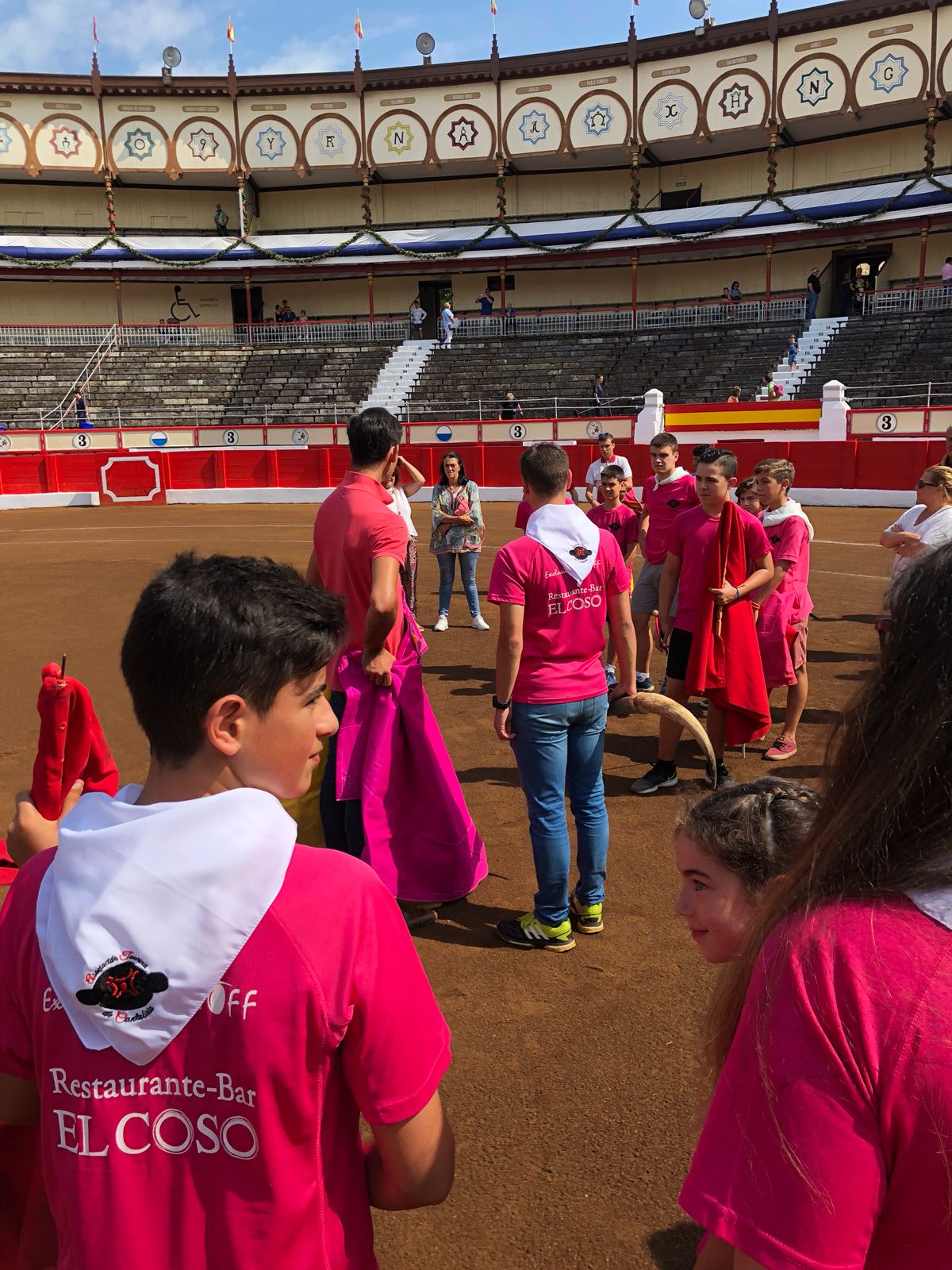 Actividad con Fortes y niños en Santander
