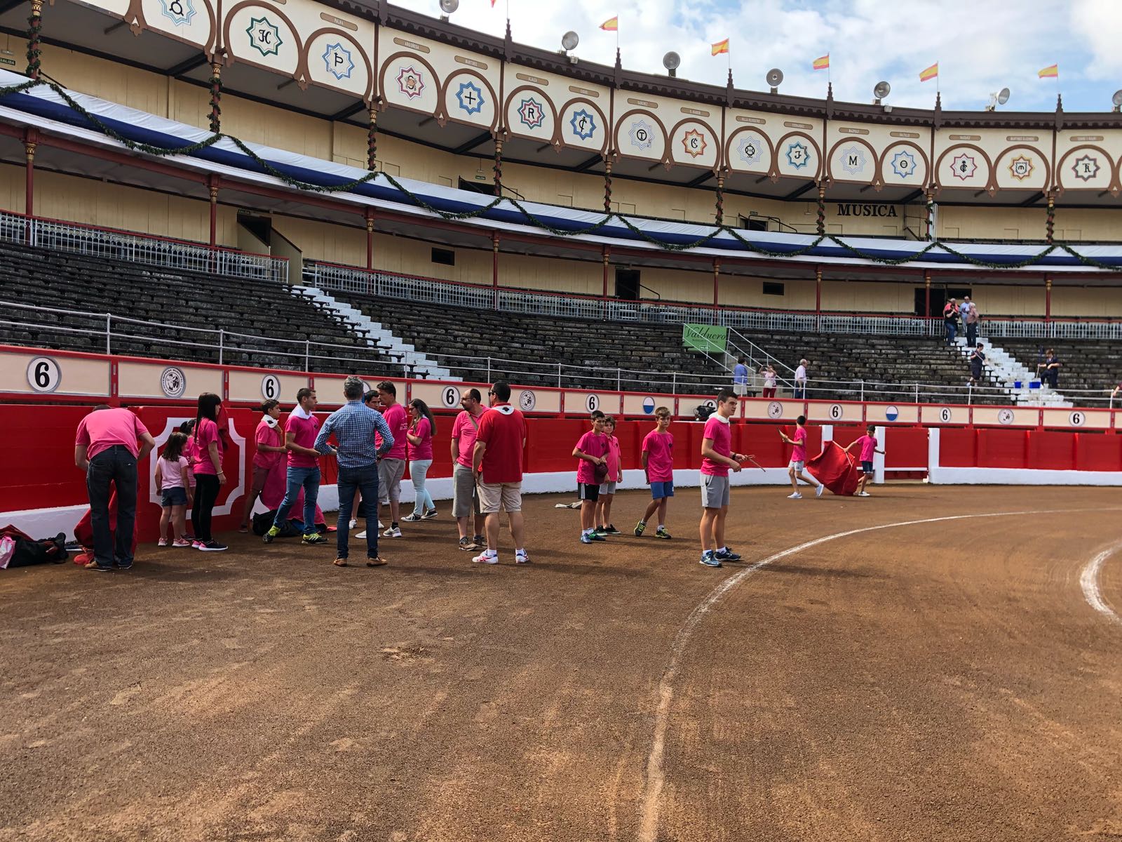 Actividad con Fortes y niños en Santander