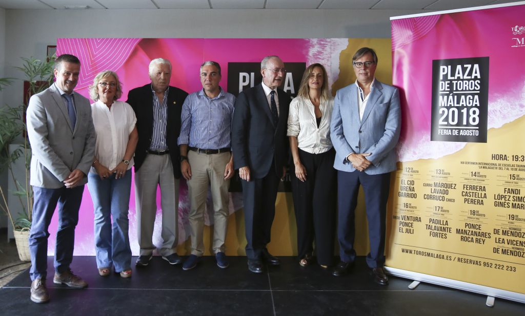 Acto de presentación de carteles en Málaga