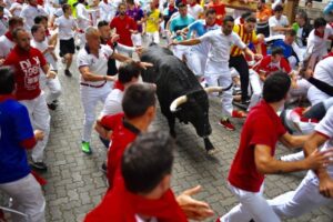 Encierro, Pamplona 7 de julio de 2018