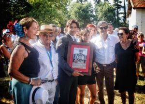 Mojanes (Francia) - Entrega a Diego Ventura del premio al Triunfador de la Feria de Arles 2017