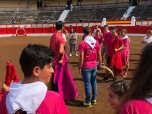 Actividad con Fortes y niños en Santander