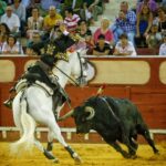 Espectacular foto de Diego Ventura en El Puerto.