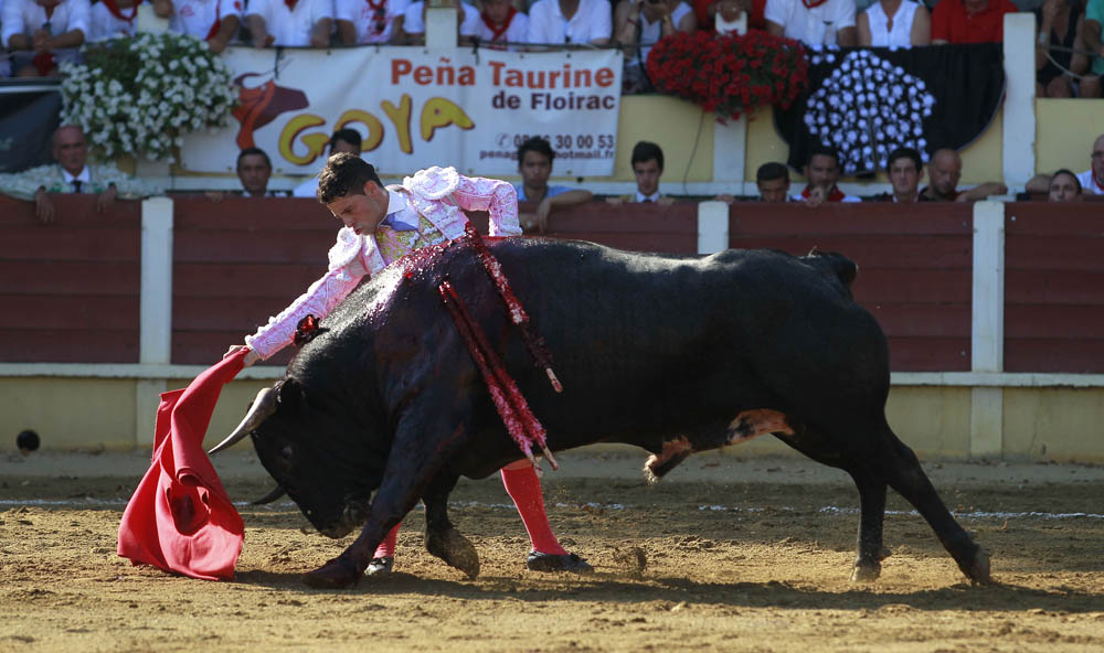 Parentis-en-Born (Francia) - Novillada picada - Domingo 5 de agosto de 2018