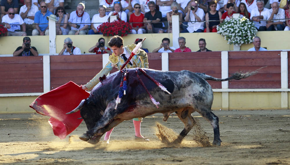 Parentis-en-Born (Francia) - Novillada picada - Domingo 5 de agosto de 2018