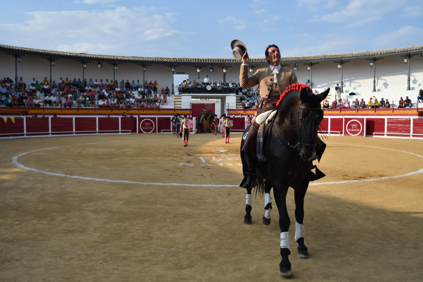 La lluvia obliga a suspender el festejo de Sabiote