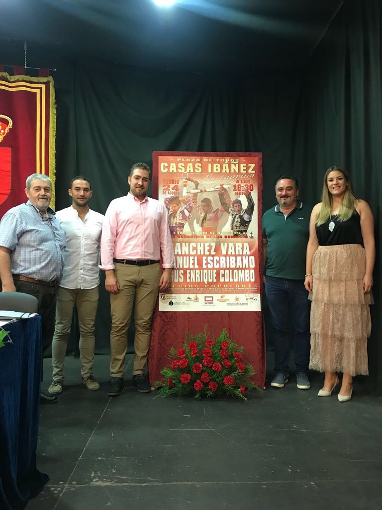 Casas Ibáñez (Albacete) - Presentación cartel del 24 de agosto de 2018