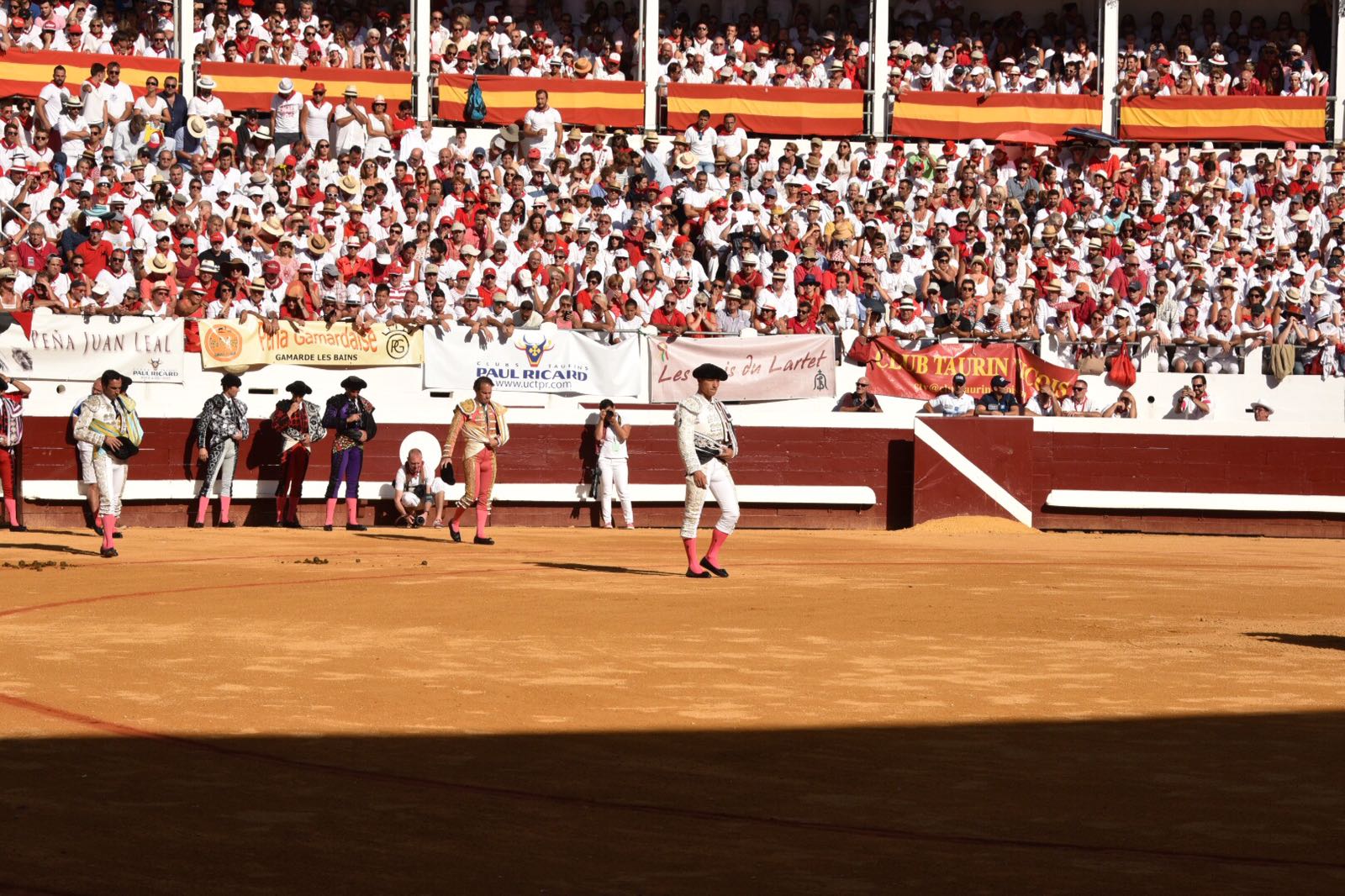 Dax (Francia). Martes, 14 de agosto de 2018. Toros de distintas ganaderías para Juan Bautista