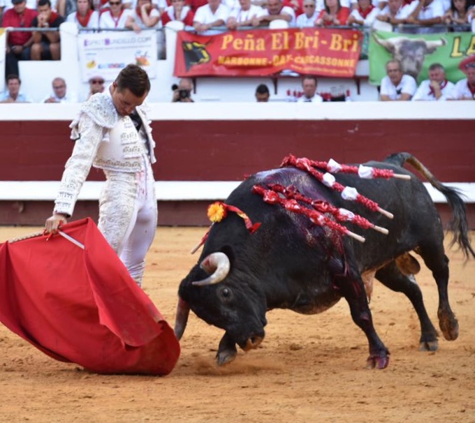 Dax (Francia). Martes, 14 de agosto de 2018. Toros de distintas ganaderías para Juan Bautista