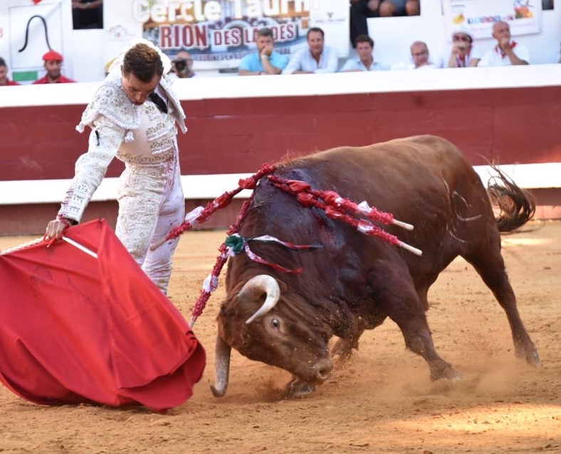 Dax (Francia). Martes, 14 de agosto de 2018. Toros de distintas ganaderías para Juan Bautista