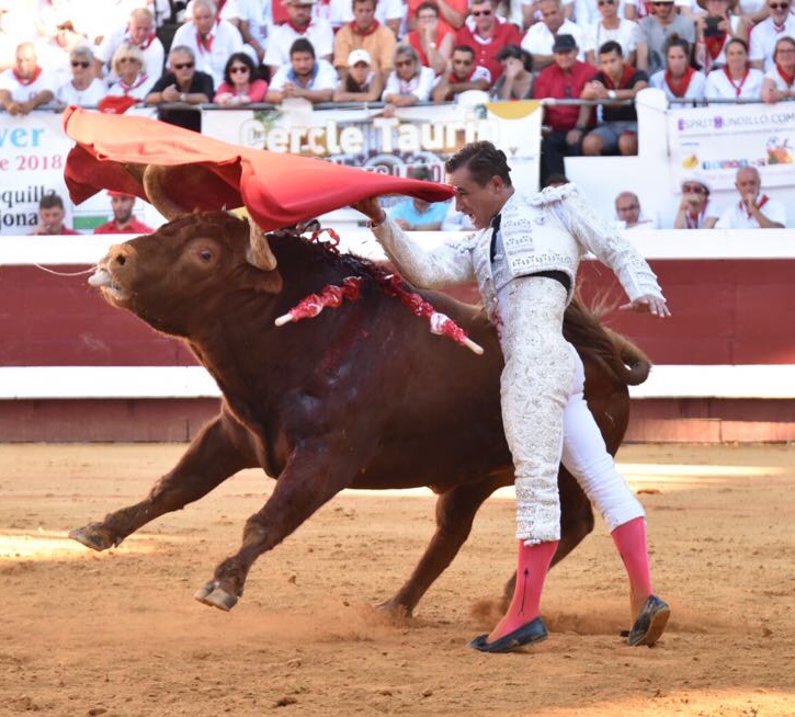 Dax (Francia). Martes, 14 de agosto de 2018. Toros de distintas ganaderías para Juan Bautista