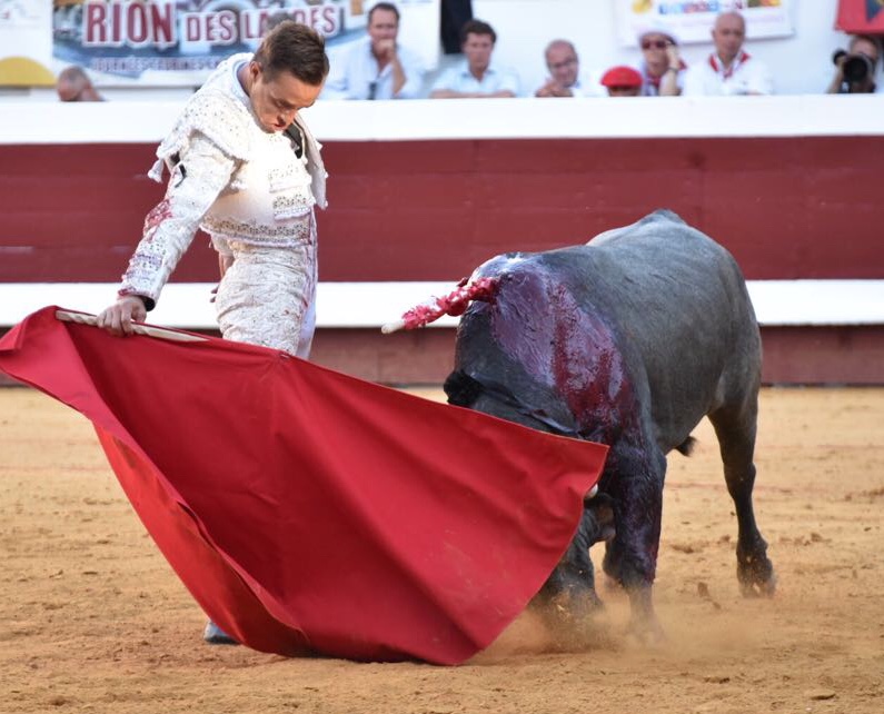 Dax (Francia). Martes, 14 de agosto de 2018. Toros de distintas ganaderías para Juan Bautista