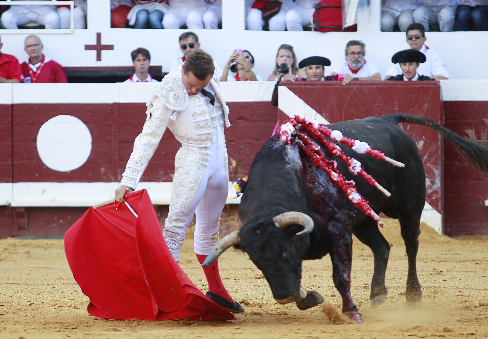 Dax (Francia). Martes, 14 de agosto de 2018. Toros de distintas ganaderías para Juan Bautista