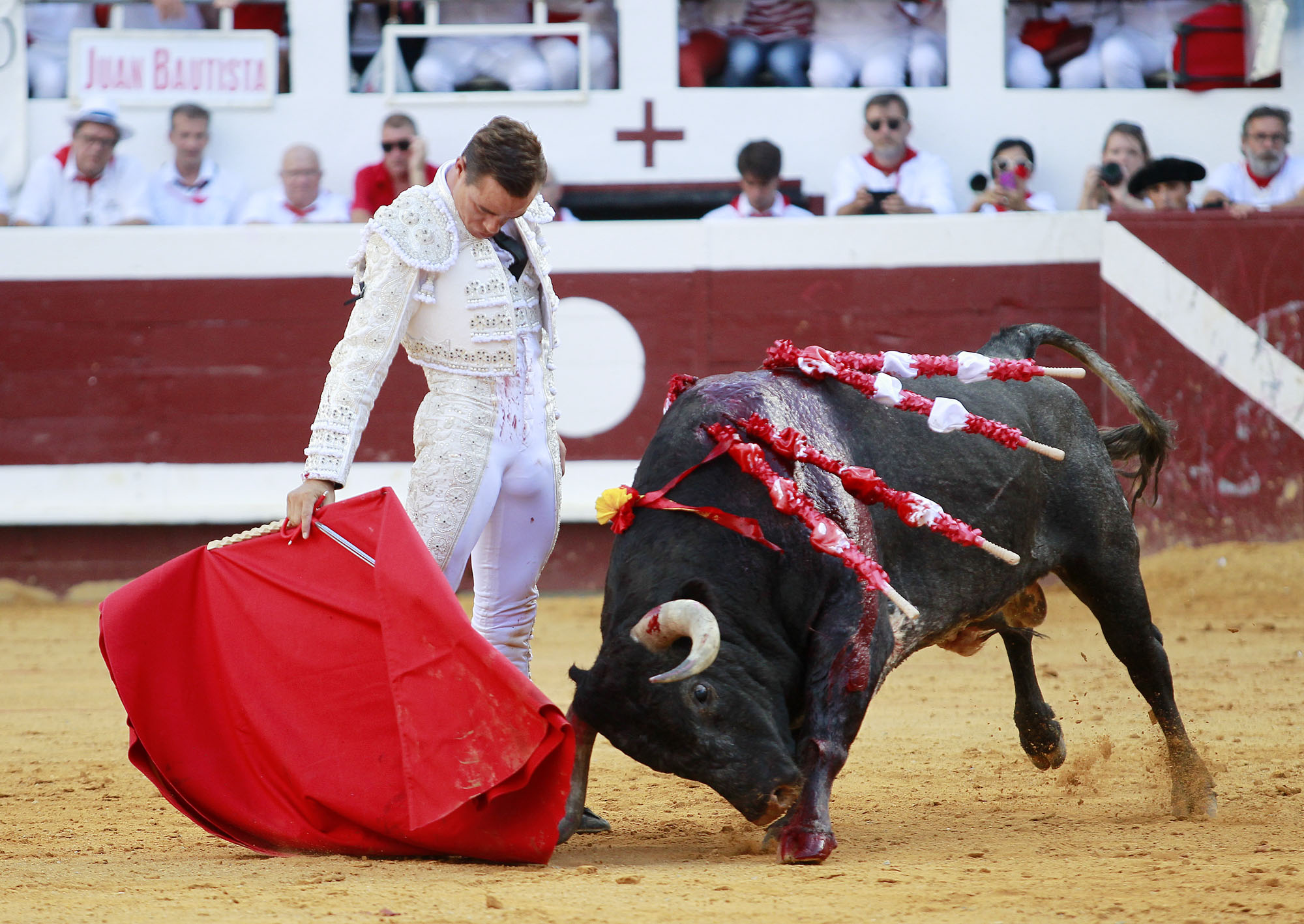Dax (Francia). Martes, 14 de agosto de 2018. Toros de distintas ganaderías para Juan Bautista