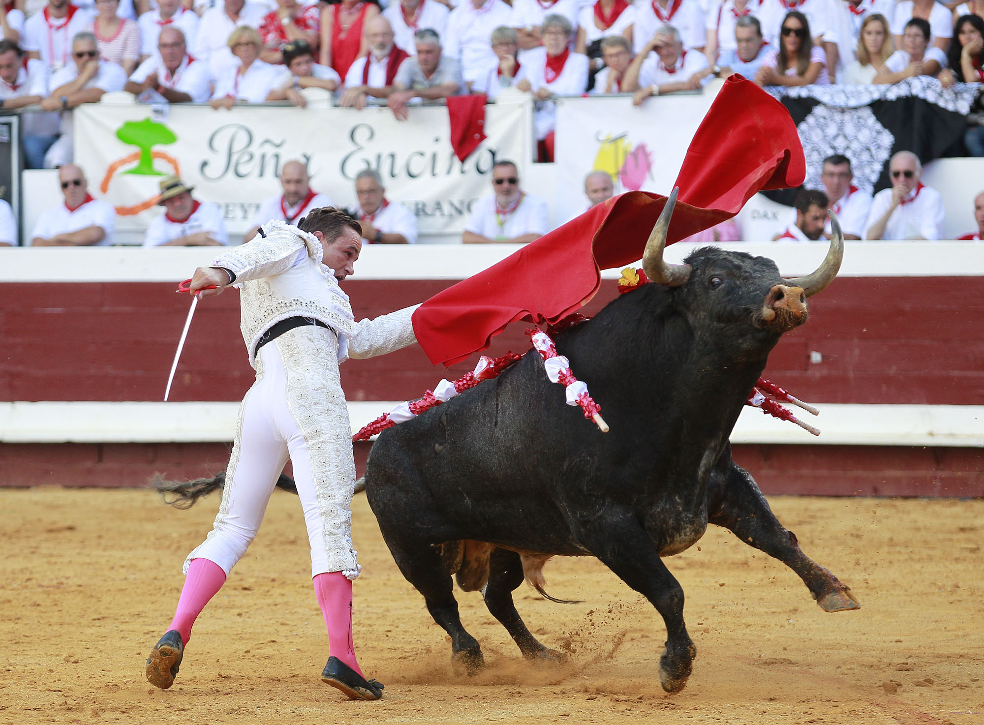 Dax (Francia). Martes, 14 de agosto de 2018. Toros de distintas ganaderías para Juan Bautista