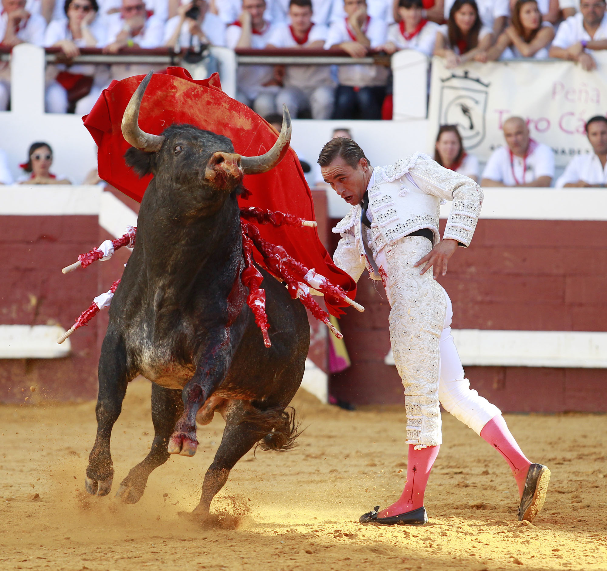 Dax (Francia). Martes, 14 de agosto de 2018. Toros de distintas ganaderías para Juan Bautista