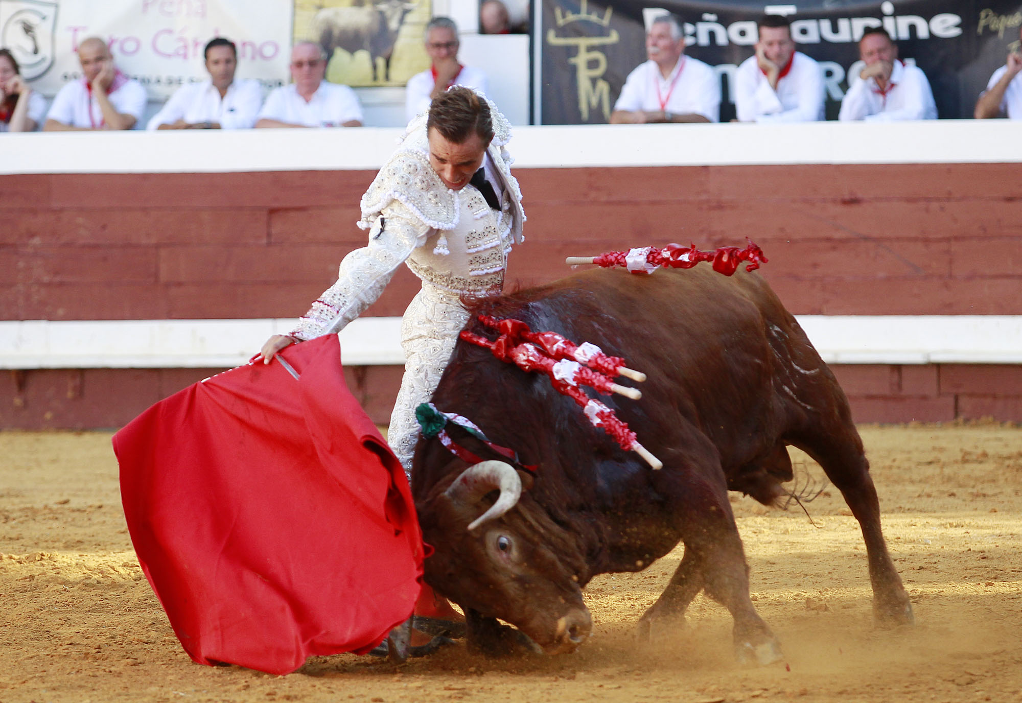 Dax (Francia). Martes, 14 de agosto de 2018. Toros de distintas ganaderías para Juan Bautista
