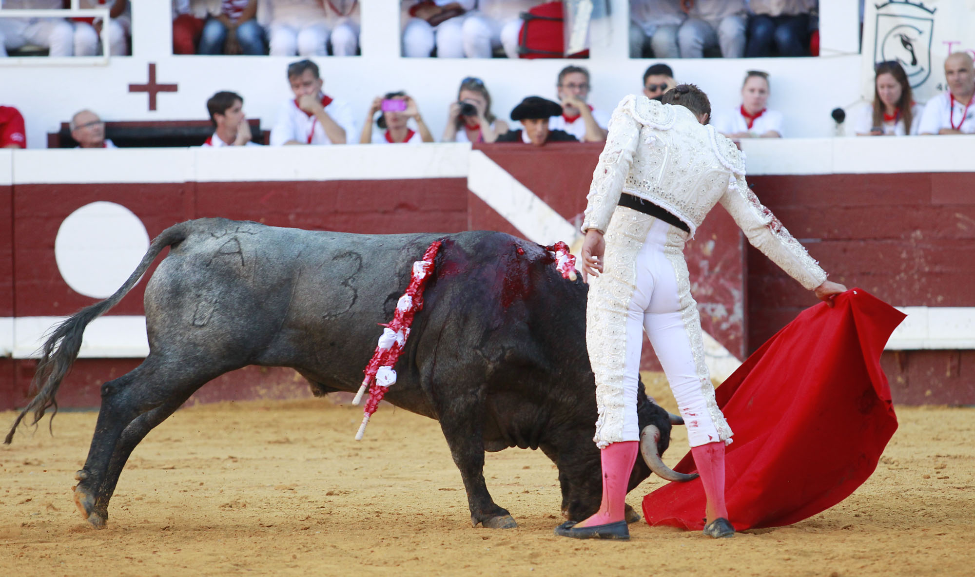 Dax (Francia). Martes, 14 de agosto de 2018. Toros de distintas ganaderías para Juan Bautista