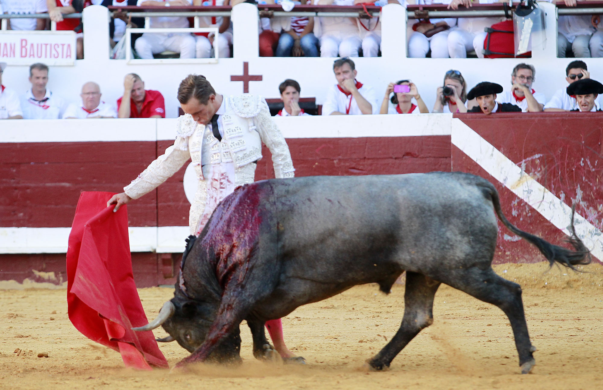 Dax (Francia). Martes, 14 de agosto de 2018. Toros de distintas ganaderías para Juan Bautista